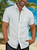 Splice Short Sleeve Casual Shirt
