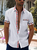 Contrast Plaid Panel Short Sleeve Casual Shirt