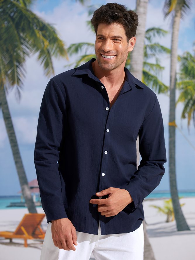 Cotton Long Sleeve Shirt