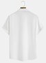 Splice Short Sleeve Casual Shirt